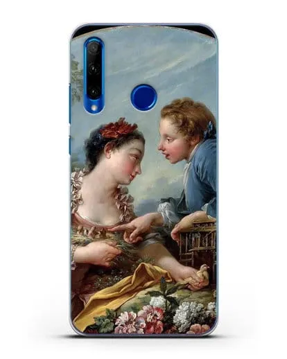 Чехол Птичья клетка (Буше Франсуа) силиконовый для Honor 10i