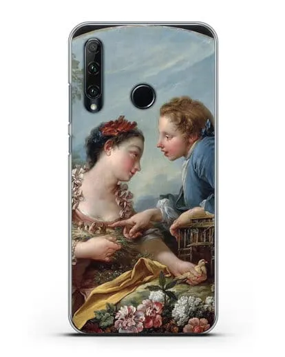 Чехол Птичья клетка (Буше Франсуа) силиконовый для Honor 20e