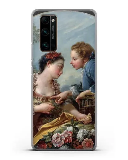 Чехол Птичья клетка (Буше Франсуа) силиконовый для Honor 30 Pro Plus