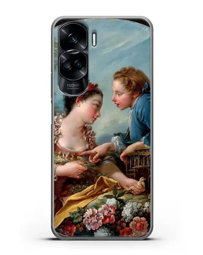 Чехол Птичья клетка (Буше Франсуа) силиконовый для Honor 90 Lite