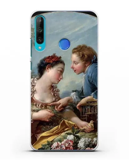 Чехол Птичья клетка (Буше Франсуа) силиконовый для Honor 9C