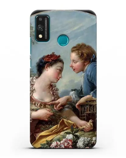 Чехол Птичья клетка (Буше Франсуа) силиконовый для Honor 9X lite