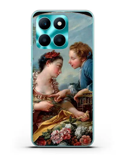 Чехол Птичья клетка (Буше Франсуа) силиконовый для Honor X6a