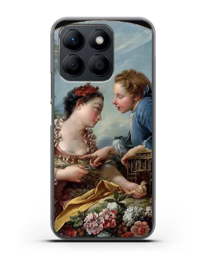 Чехол Птичья клетка (Буше Франсуа) силиконовый для Honor X8b