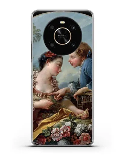 Чехол Птичья клетка (Буше Франсуа) силиконовый для Honor X9