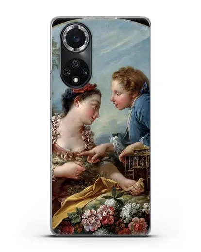 Чехол Птичья клетка (Буше Франсуа) силиконовый для Huawei Nova 9