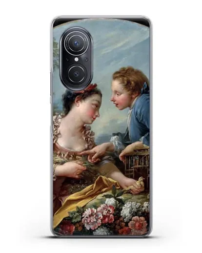 Чехол Птичья клетка (Буше Франсуа) силиконовый для Huawei Nova 9 SE