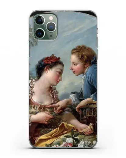 Чехол Птичья клетка (Буше Франсуа) силиконовый для iPhone 11 Pro Max