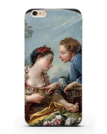 Чехол Птичья клетка (Буше Франсуа) силиконовый для iPhone 6 Plus