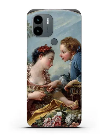 Чехол Птичья клетка (Буше Франсуа) силиконовый для Xiaomi Poco C51