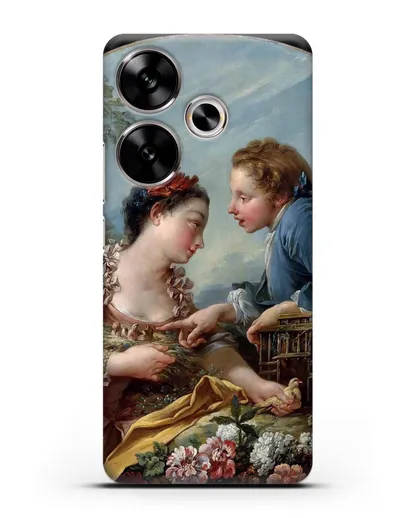 Чехол Птичья клетка (Буше Франсуа) силиконовый для Xiaomi Poco F6