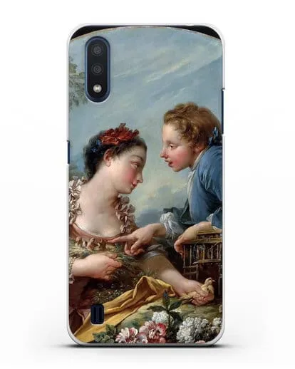 Чехол Птичья клетка (Буше Франсуа) силиконовый для Samsung Galaxy M01 [SM-M015F]