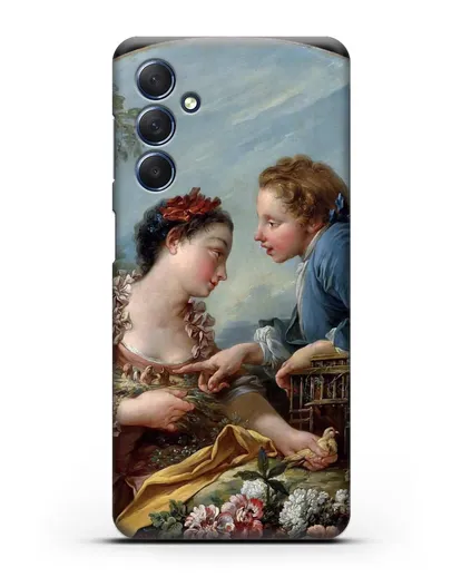 Чехол Птичья клетка (Буше Франсуа) силиконовый для Samsung Galaxy M54 [SM-M546]