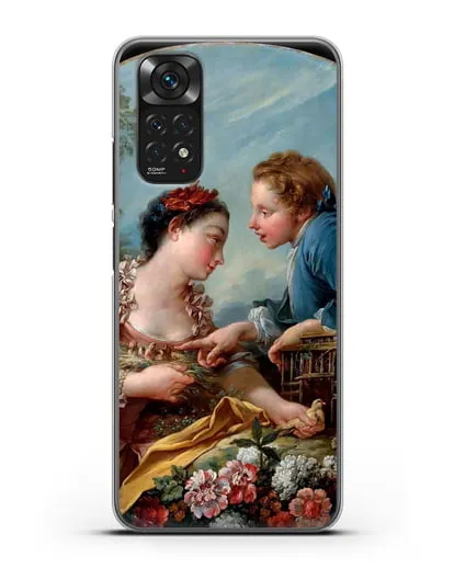 Чехол Птичья клетка (Буше Франсуа) силиконовый для Xiaomi Redmi Note 11S