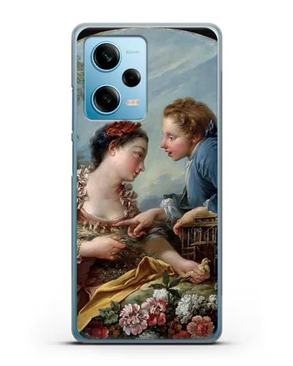 Чехол Птичья клетка (Буше Франсуа) силиконовый для Xiaomi Redmi Note 12 Pro 5G