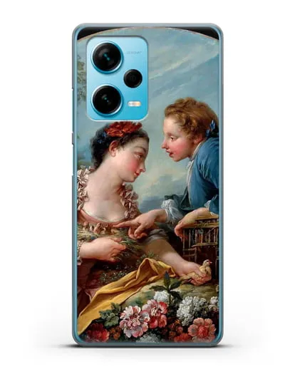 Чехол Птичья клетка (Буше Франсуа) силиконовый для Xiaomi Redmi Note 12 Pro Plus