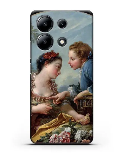 Чехол Птичья клетка (Буше Франсуа) силиконовый для Xiaomi Redmi Note 13 4G