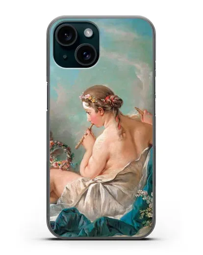 Чехол Евтерпа (Буше Франсуа) силиконовый для iPhone 15