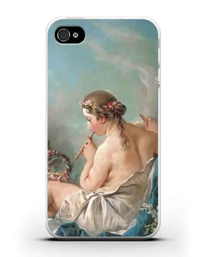 Чехол Евтерпа (Буше Франсуа) силиконовый для iPhone 4/4s