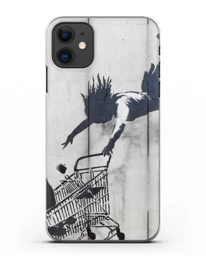 Чехол Шоппинг до упада (Бэнкси) силиконовый для iPhone 11