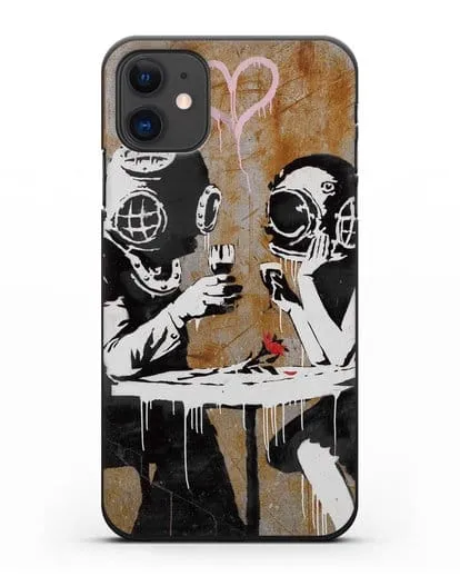 Чехол Think Tank (Бэнкси) силиконовый для iPhone 11