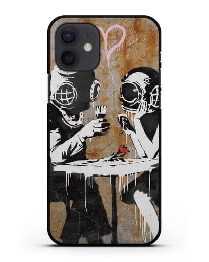 Чехол Think Tank (Бэнкси) силиконовый для iPhone 12