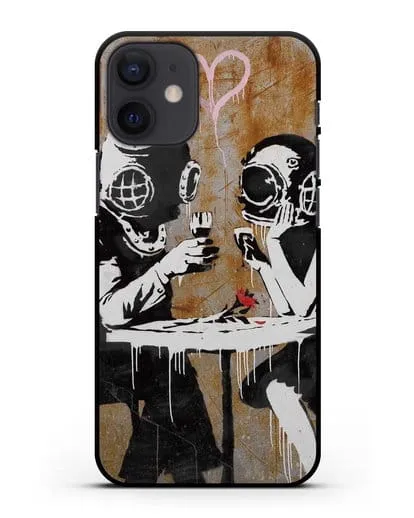 Чехол Think Tank (Бэнкси) силиконовый для iPhone 12 mini