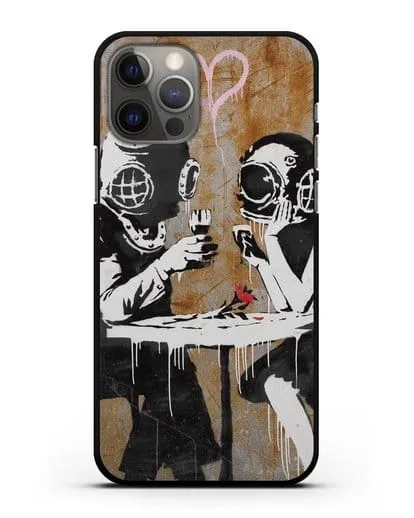 Чехол Think Tank (Бэнкси) силиконовый для iPhone 12 Pro