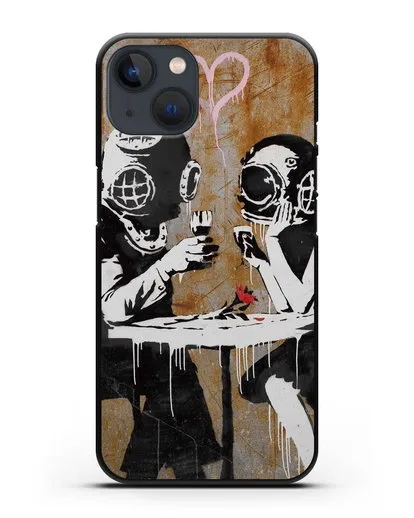 Чехол Think Tank (Бэнкси) силиконовый для iPhone 13