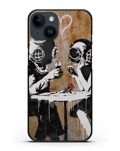 Чехол Think Tank (Бэнкси) силиконовый для iPhone 14