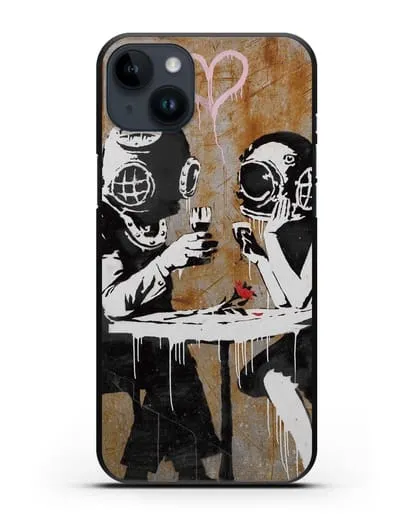 Чехол Think Tank (Бэнкси) силиконовый для iPhone 14 Plus