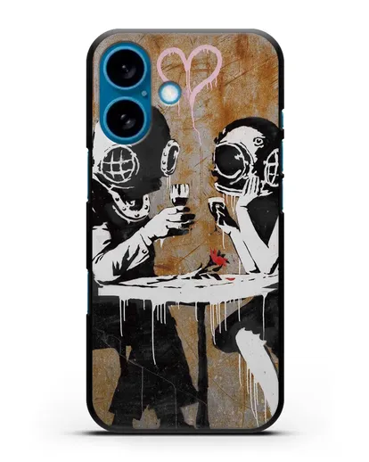 Чехол Think Tank (Бэнкси) силиконовый для iPhone 16