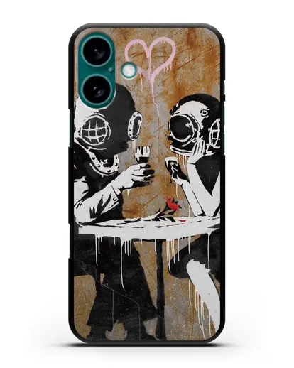 Чехол Think Tank (Бэнкси) силиконовый для iPhone 16 Plus