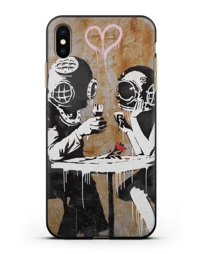 Чехол Think Tank (Бэнкси) силиконовый для iPhone XS Max