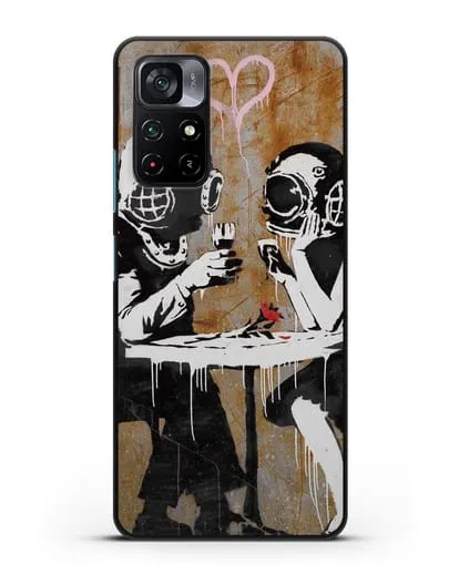 Чехол Think Tank (Бэнкси) силиконовый для Xiaomi Poco M4 Pro 5G