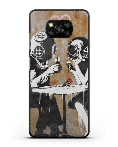 Чехол Think Tank (Бэнкси) силиконовый для Xiaomi Poco X3