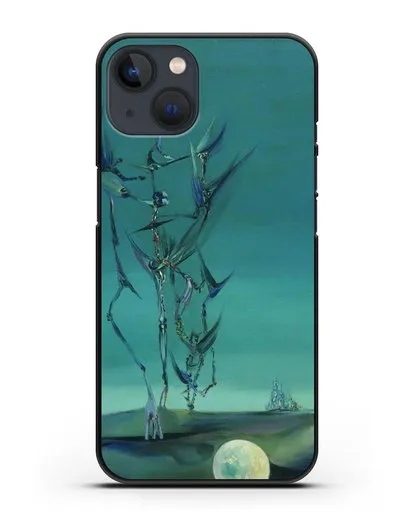 Чехол Эскиз тотемного пейзажа моего детства (Паален Вольфганг) силиконовый для iPhone 13 Mini