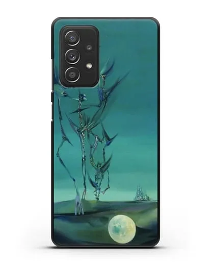 Чехол Эскиз тотемного пейзажа моего детства (Паален Вольфганг) силиконовый для Samsung Galaxy A53