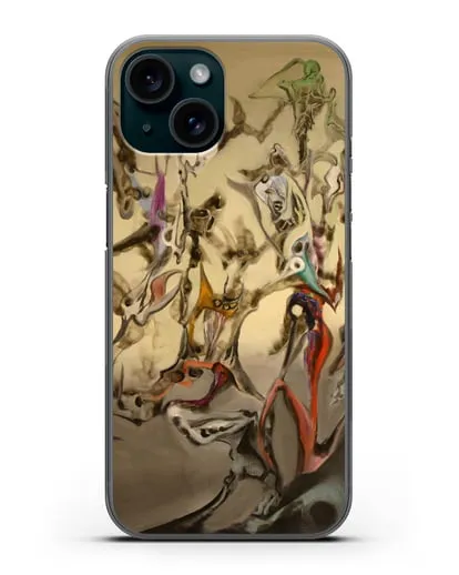 Чехол Солнечные пятна (Паален Вольфганг) силиконовый для iPhone 15