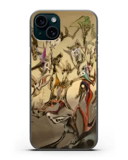 Чехол Солнечные пятна (Паален Вольфганг) силиконовый для iPhone 15 Plus