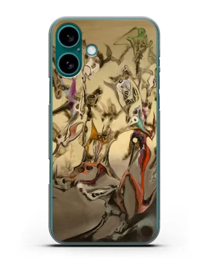 Чехол Солнечные пятна (Паален Вольфганг) силиконовый для iPhone 16 Plus