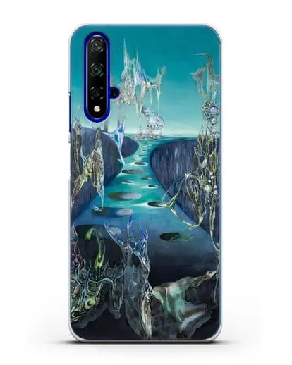 Чехол Тотемный пейзаж (Паален Вольфганг) силиконовый для Honor 20