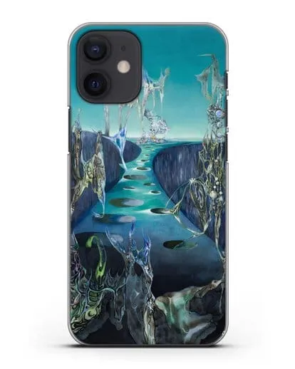 Чехол Тотемный пейзаж (Паален Вольфганг) силиконовый для iPhone 12 mini