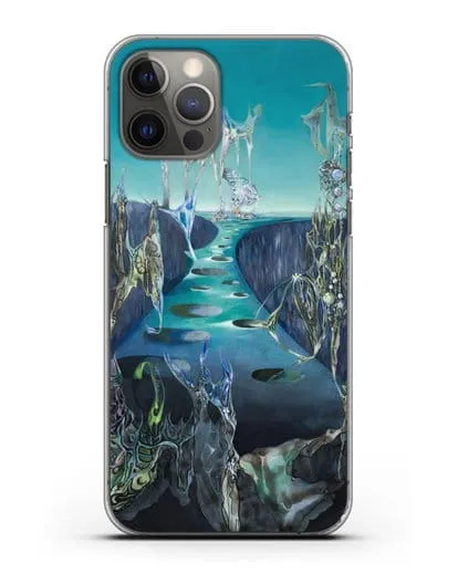 Чехол Тотемный пейзаж (Паален Вольфганг) силиконовый для iPhone 12 Pro