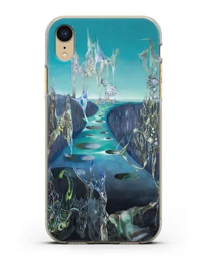 Чехол Тотемный пейзаж (Паален Вольфганг) силиконовый для iPhone XR