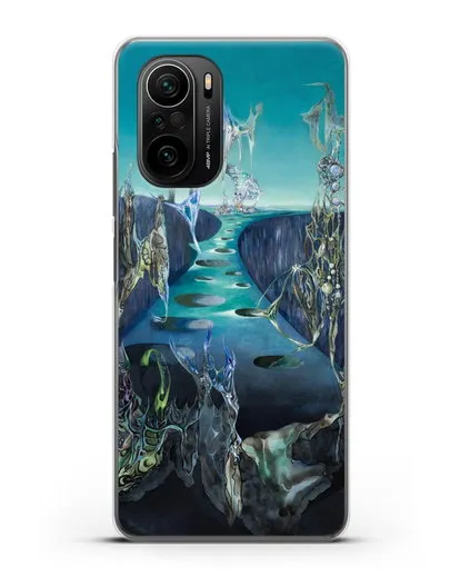 Чехол Тотемный пейзаж (Паален Вольфганг) силиконовый для Xiaomi Poco F3