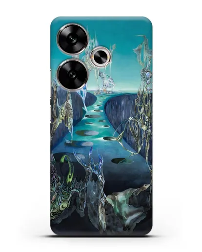 Чехол Тотемный пейзаж (Паален Вольфганг) силиконовый для Xiaomi Poco F6