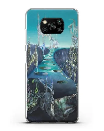 Чехол Тотемный пейзаж (Паален Вольфганг) силиконовый для Xiaomi Poco X3