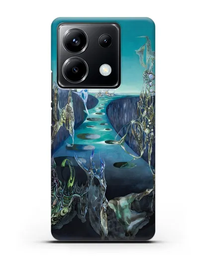 Чехол Тотемный пейзаж (Паален Вольфганг) силиконовый для Xiaomi Poco X6