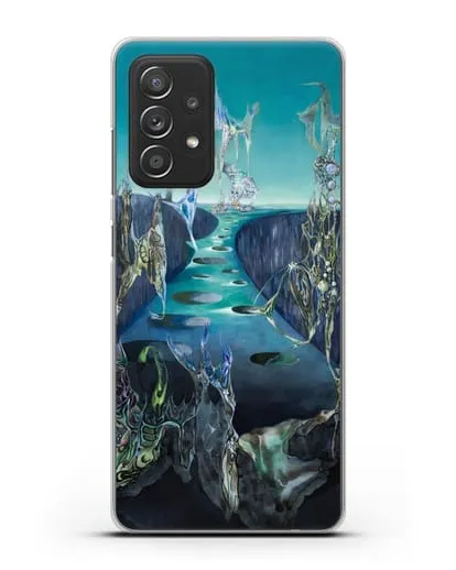 Чехол Тотемный пейзаж (Паален Вольфганг) силиконовый для Samsung Galaxy A53